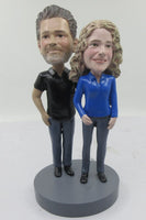 Couple Standing Together Bobblehead