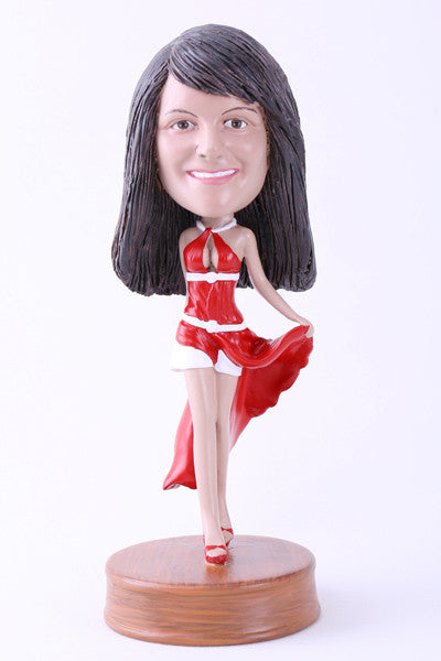 Female Going Out On The Town 3 Bobblehead