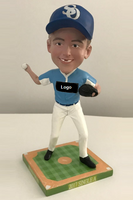 Baseball Player Throwing Bobblehead
