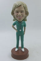 Female Nurse in Scrubs Bobblehead