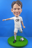 Soccer Player Kicking Bobblehead