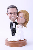 Wedding Couple 4 (Bride and Groom) Bobblehead