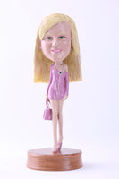 Female Night Club Bobblehead