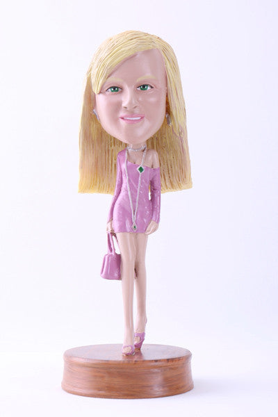 Female Night Club Bobblehead