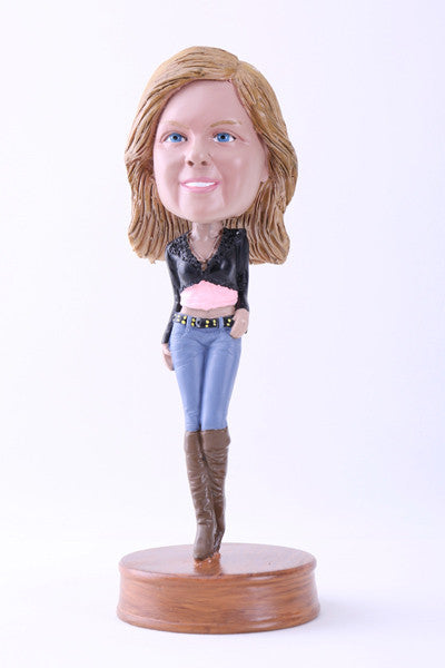 Female Going Out On The Town 2 Bobblehead