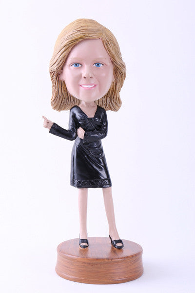 Female Going Out On The Town 4 Bobblehead