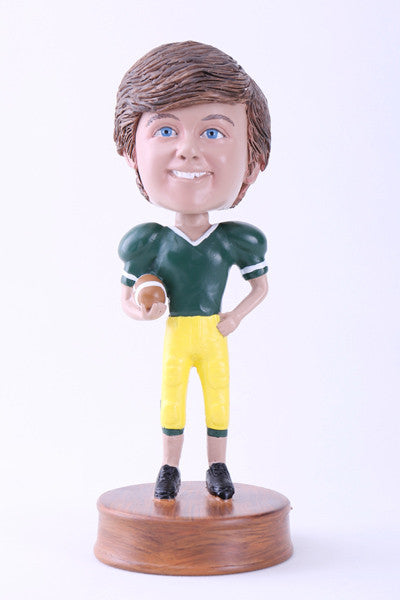 Football Player Bobblehead