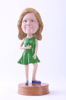 Female Wearing Dress 2 Bobblehead