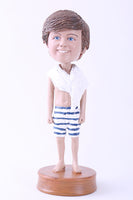 Swimmer Bobblehead (9" Tall)