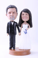 Wedding Couple (Bride and Groom) Bobblehead