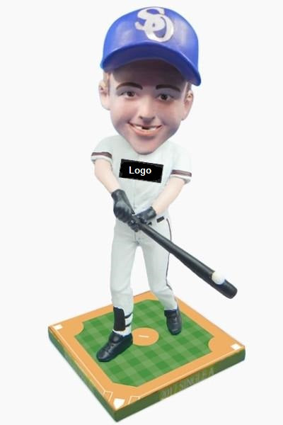 Baseball Player Batting Lefty Bobblehead