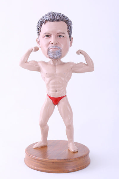 Custom Bodybuilding Bobblehead Fitness Man Gifts - $69.90 @ Dolls2u -  Bobbleheads Sculpted From Your Photos