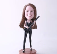Female Guitar Player Bobblehead