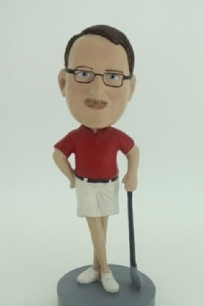Golfer 3 Bobblehead