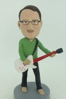 Electric Guitar Player 2 Bobblehead