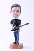 Guitar Player Bobblehead 2 (9" Tall)