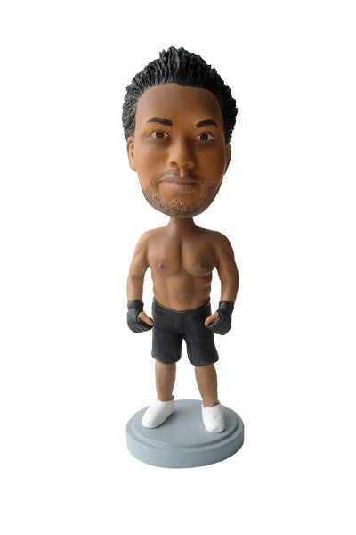 Kick Boxer Bobblehead