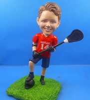 Lacrosse Player Bobblehead