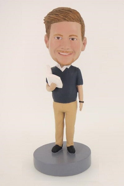 Male Teacher Bobblehead