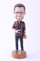 Photographer Bobblehead (9" Tall)