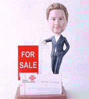 Male Real Estate Agent Bobblehead