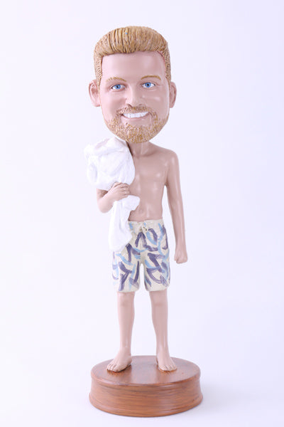 Swimmer 2 Bobblehead (9" Tall)